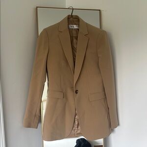 Zara Tan Blazer for Women
